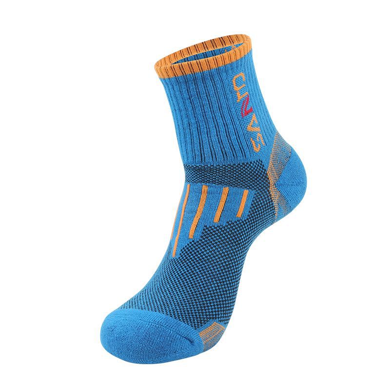 SANTO Outdoor Hiking Socks Riding Mountaineering Socks Running Half Thick Absorbent Socks Ankle Socks